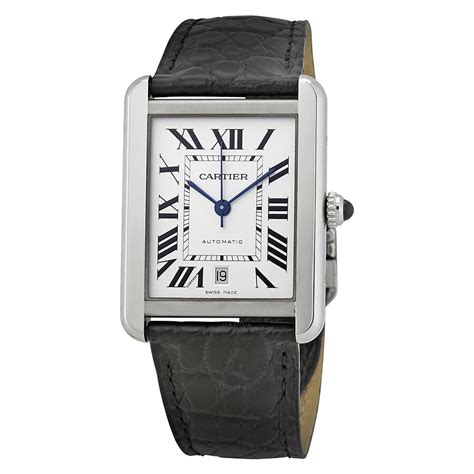 men cartier tank|pre owned cartier tank watches.